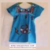 Robe Mexicaine - Taille 1 ans - Bleue
